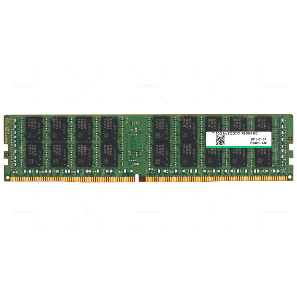 GG-MJ332G3X1-R HITACHI 32GB 2RX4 PC4-2133P DDR4 2133MHZ ECC REGISTERED MEMORY M393A4K40BB0-CPB